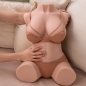 Preview: XISE - DANIA THRUSTING REALISTISCHER TORSO MIT WEIBLICHER VIBRATION 52 CM