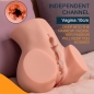 Preview: XISE - SYDNI REALISTISCHER MULTIPOSITIONS-VAGINA-MASTURBATOR MIT STOSSFUNKTION