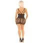 Preview: Mini Dress With Heart Lace Black – Leg Avenue