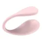Preview: Spot Kiss Me U-Shaped Vibrator Pink | Kiiroo