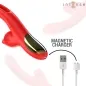 Preview: Jessica Multifunktionsvibrator Klitorisstimulation 24.8cm Rot | Intense