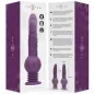 Preview: Tatum Vibrator with Up and Down Vibration 24cm Purple | Intense