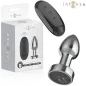 Preview: Verpackung und Produkt eines vibrierenden Analplugs mit Fernbedienung, Marke "Intense".