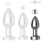 Preview: INTENSE - ANAL PLUG 10 VIBRATIONEN METALL MIT FERNBEDIENUNG S