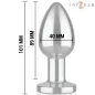 Preview: Anal Plug 10 Modes Metal With Remote Control L – Intense