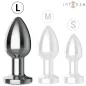 Preview: Anal Plug 10 Modes Metal With Remote Control L – Intense