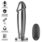 Preview: INTENSE - ANAL PLUG 10 VIBRATIONEN METALLDILDO MIT FERNBEDIENUNG S