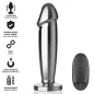 Preview: Anal Plug 10 Modi Metalldildo Mit Fernbedienung S – Intense