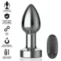Preview: Anal Plug 10 Modi Metall Mit Fernbedienung S – Intense