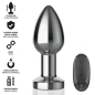 Preview: Intense - Anal Plug 10 Vibrationen Metall Mit Fernbedienung M