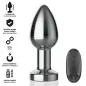 Preview: Anal Plug 10 Modi Metall Mit Fernbedienung M – Intense