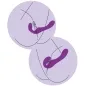 Preview: Xocoon - 2 In 1 Strapless Strap-On Vibrator Purple