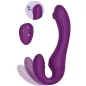 Preview: Xocoon - 2 In 1 Strapless Strap-On Vibrator Purple
