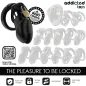Preview: Obsidian Hold penis cage M – Addicted Toys Locked
