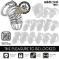 Preview: Iron Cell Metall-Peniskäfig 5cm L – Addicted Toys Locked