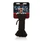 Preview: Black BDSM rope from CalExotics, packaged with a picture of a person in bondage in front of a window.
