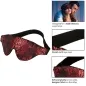 Preview: Scandal Opaque Eye Mask with Red Details – Calex