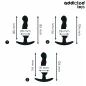 Preview: Set of 3 anal plug model 1 – Addicted Toys