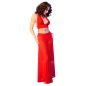 Preview: CHILIROSE - CR 4857 ROTES TOP- UND HOSENSET, GRÖSSE S