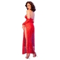 Preview: Chilirose - Cr 4853 Rotes Spitzenkleid Mit Handschuhen L/Xl