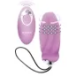 Preview: Pink vibrator with remote control, brand name "ToyJoy", shows arrows for rotation movement and vibration.