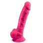 Preview: Realistischer Penis Modell 18 Rosa Vibration | Silexd