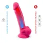 Preview: Realistischer Penis Modell 18 Rosa Vibration | Silexd