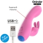 Preview: ONINDER CUTE - LOVE BUNNY VIBRATOR G-SPOT CLITORIS - KOSTENLOSE WELTWEITE APP