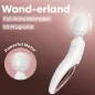 Preview: Wand Erland Vibrierendes Massager Weiss – Satisfyer