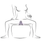 Preview: Ruby Glow Purple Sit-On Vibrator | Rocks Off