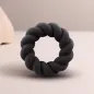 Preview: Twist Schwarzer Silikon-Masturbatorring – Rocks Off