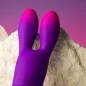 Preview: Glo-Girl Bunny Lila Flexibler Vibrator | Rocks Off