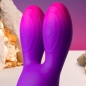 Preview: ROCKS-OFF - GLO-GIRL BUNNY LILA FLEXIBLER VIBRATOR