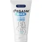 Preview: Tube containing "Orgasm Max Cream for Men", 50 ml, illustration of a couple, Medica-Group brand.