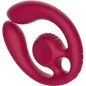 Preview: Gizi Duo PaarStimulator Fernbedienung Burgund – Snail Vibe