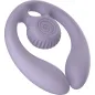 Preview: Gizi Duo Couple Stimulator Remote Control Purple – Snail Vibe