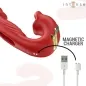 Preview: Nathy Double Vibrator with Stimulating Mouth Red – Intense