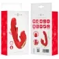 Preview: Nathy Double Vibrator with Stimulating Mouth Red – Intense