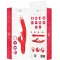 Preview: Rosalia Multifunctional Vibrator 3 in 1 Red | Intense