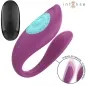 Preview: Annie U-Shaped Vibrator + Stimulator Purple – Intense