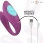 Preview: Annie U-Shaped Vibrator + Stimulator Purple – Intense