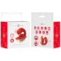 Preview: Mariah Vibrator & Stimulator In U-Form 10 Modi Rot – Intense