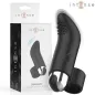 Preview: Black finger stimulator with packaging, brand name "intense", product name "Damiano".