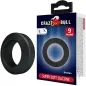 Preview: Black silicone ring next to packaging with red bull logo, inscription "Super Soft Silicone", model 9.