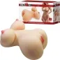 Preview: Erotisches Spielzeug mit Verpackung, das einen weiblichen Torso darstellt.