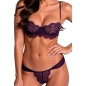 Preview: Passion - Tivolea Bh + String Set Violett L/Xl
