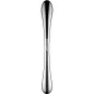 Preview: SATISFYER - COSMIC CREST 1 DOUBLE DILDO MADE OF STAINLESS STEEL