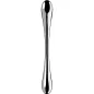 Preview: SATISFYER - COSMIC CREST 1 DOUBLE DILDO MADE OF STAINLESS STEEL
