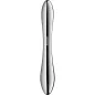 Preview: SATISFYER - PURE GRAVITY 1 DOUBLE-DECKED STAINLESS STEEL DILDO