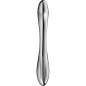 Preview: SATISFYER - PURE GRAVITY 1 DOPPELENDELLER DILDO AUS EDELSTAHL